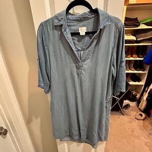 Andrea Jovine Denim Dress